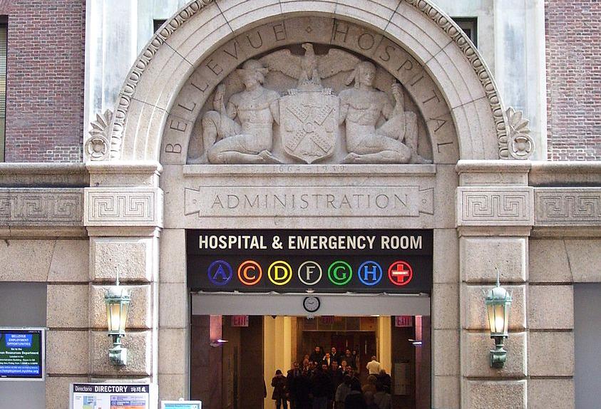 Bellevue_Hospital, NYC hospital