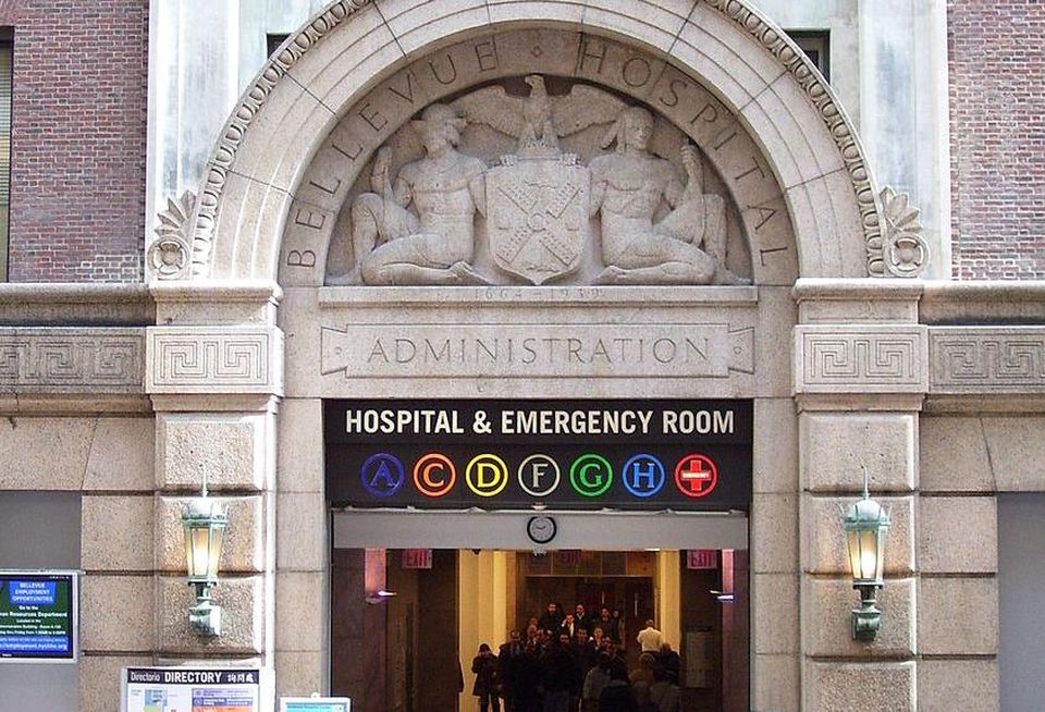 Bellevue_Hospital, NYC hospital