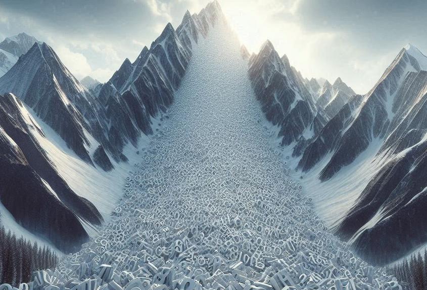 Avalanche of data