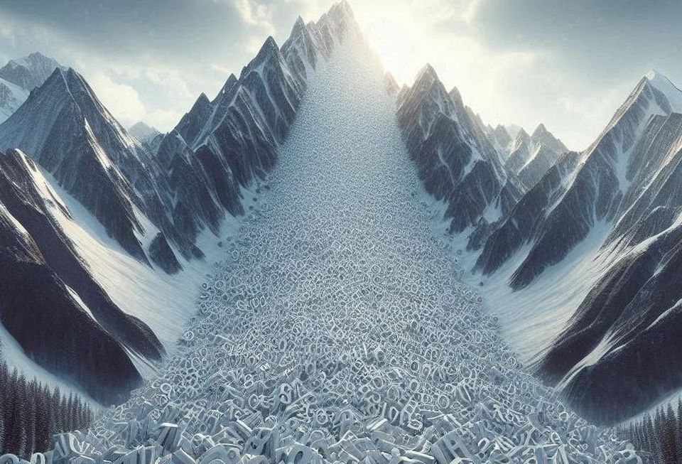 Avalanche of data