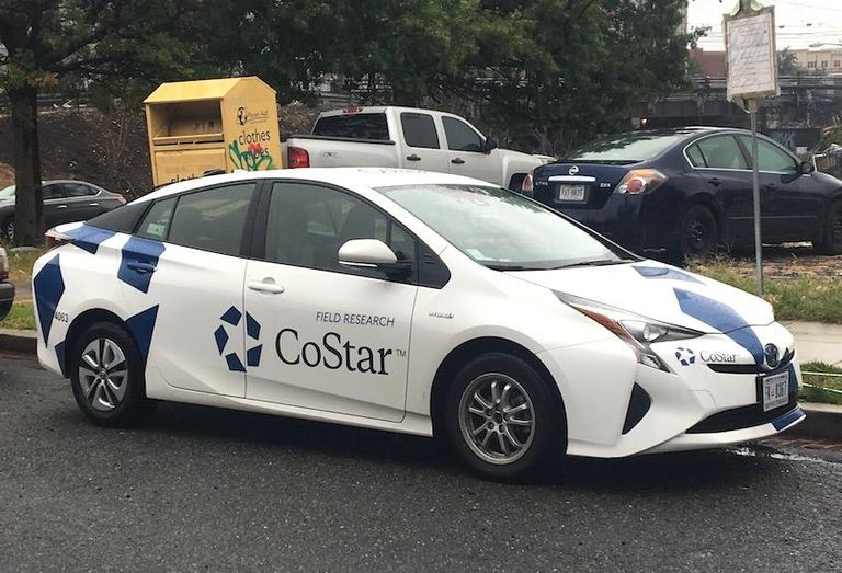 CoStar field research car