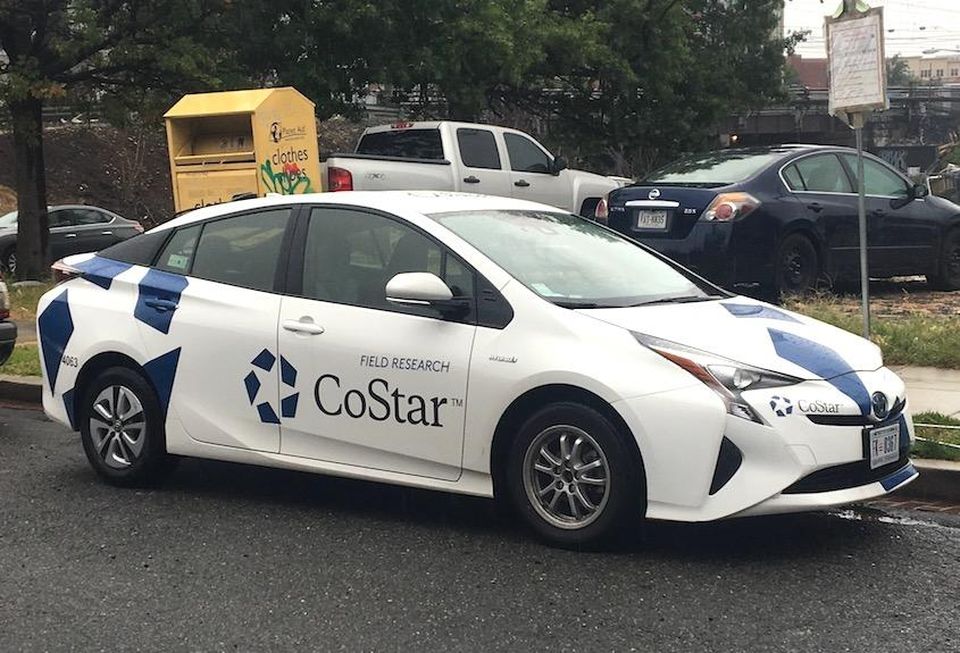 CoStar field research car