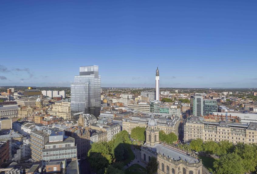 Birmingham skyline Feb 2018