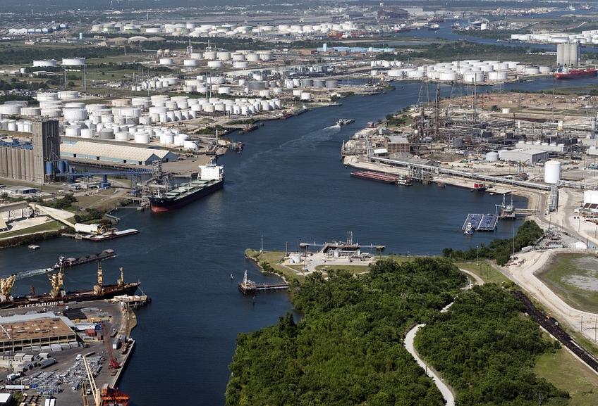 Houston Shipping Channel 