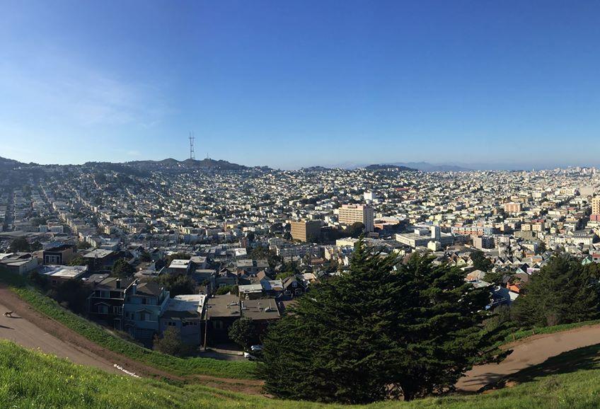 Extreme Wide Shot of San Fran