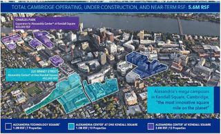 Alexandria Real Estate Equities' Cambridge holdings