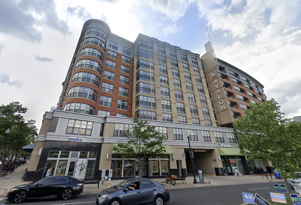 The apartment building at 1028 S Walter Reed Drive sold for $105M.