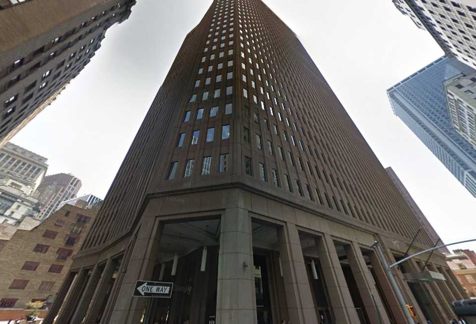 The office building at 85 Broad St. in New York, owned by Ivanhoé Cambridge.