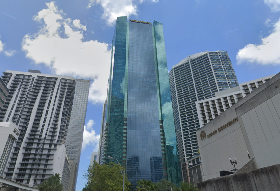 The Wells Fargo Center in Downtown Miami
