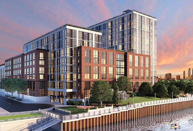 Rendering of 365 Bond Street in Gowanus, Brooklyn