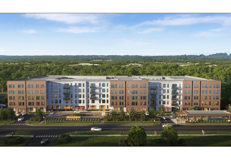 A rendering of BXP's 17 Hartwell Ave. development.