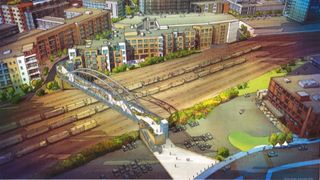 Pedestrian Bridge Connecting Gulch, SoBro Closer To Realization