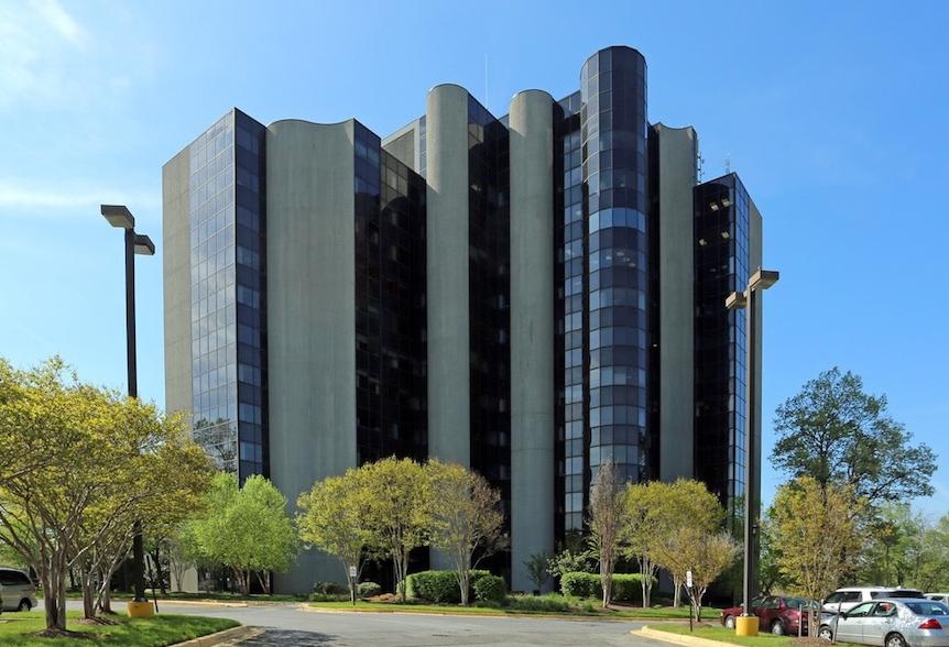 The Metro Plex I office building at 8201 Corporate Drive in Landover, Maryland