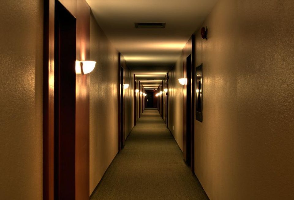 Apartment hallway