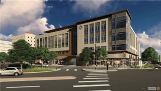 The 100K SF St. Joseph Medical Office Pavilion will be located at the intersection of Park Avenue, Ogden Street and 18th Avenue in Denver's Uptown neighborhood.