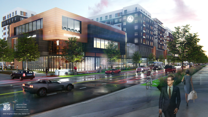2900 Brighton will include office and retail space, as well as about 480 apartments.