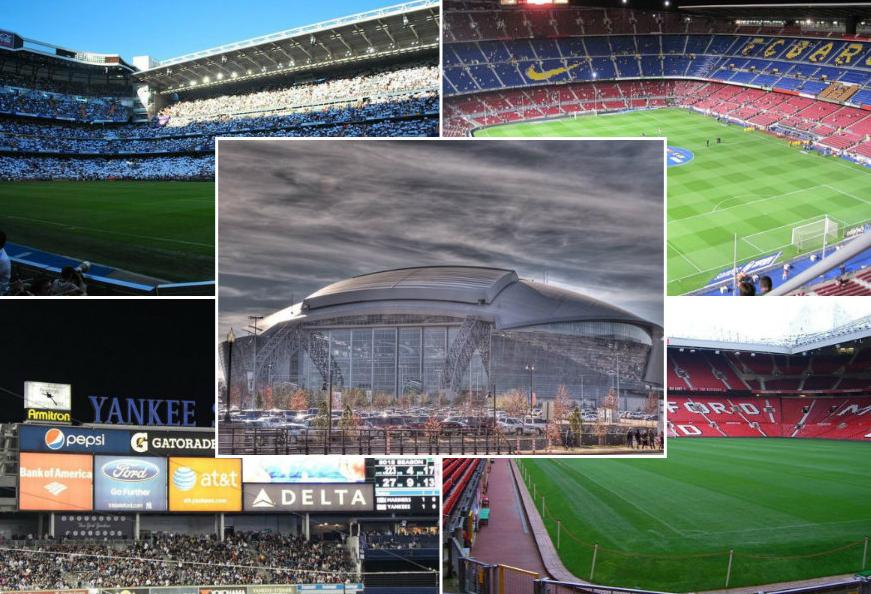 The Real Estate Behind The World's Most Valuable Sports Teams