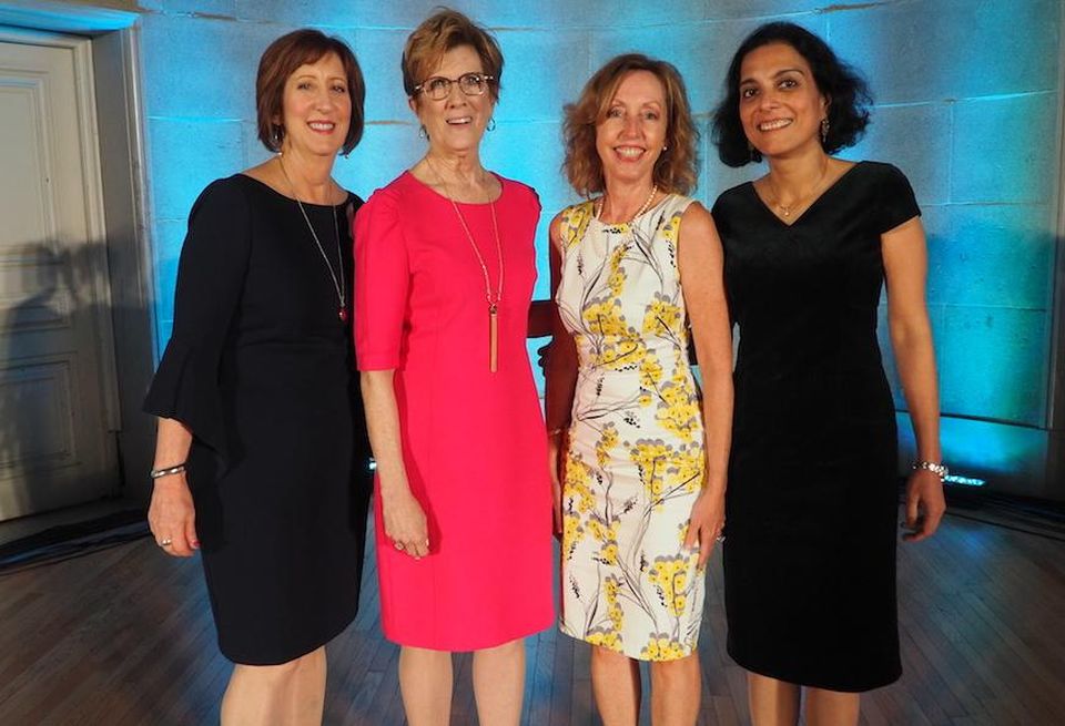 Coakley & Williams Construction's Lynn Stith Bennett, Citizens Financial Group's Barbara Mackin L&L Advisors' Leslie Ludwig and Capital One's Sadhvi Subramanian