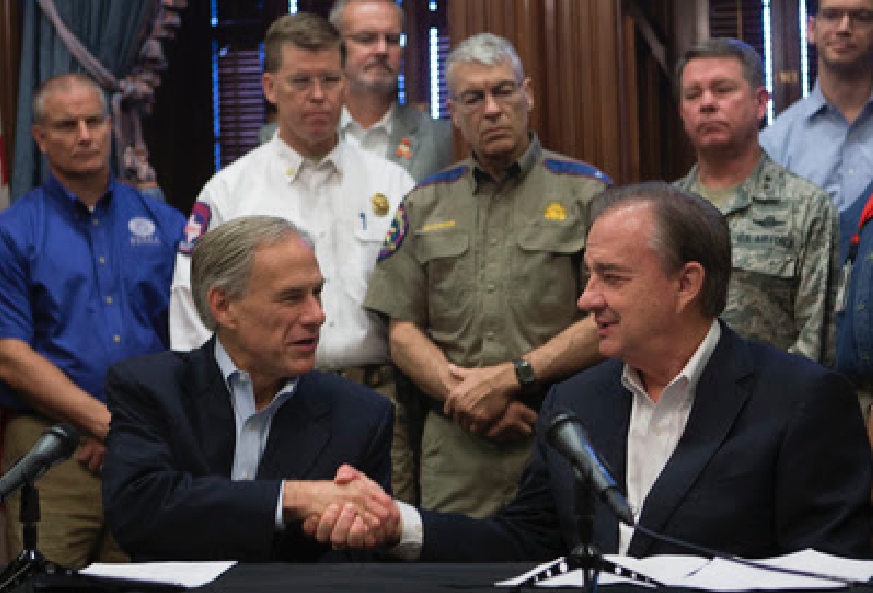 Abbott Announces Centralized Harvey Effort On Texas A&M Campus