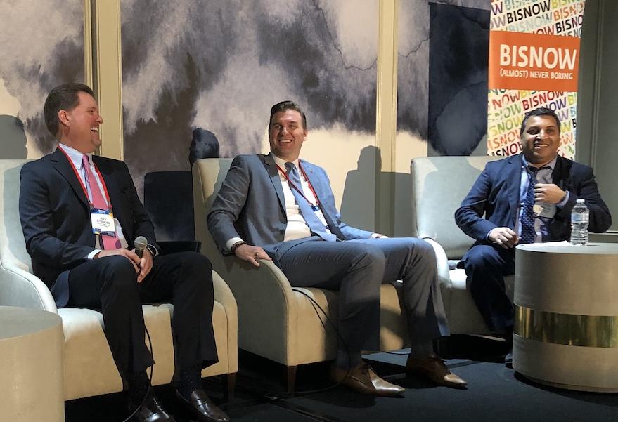 Davis Commercial Development Principal Jeff Stringer, Port Houston Economic Development Director Shane Williams And Powers Brown Architecture Principal Nazir Khalfe