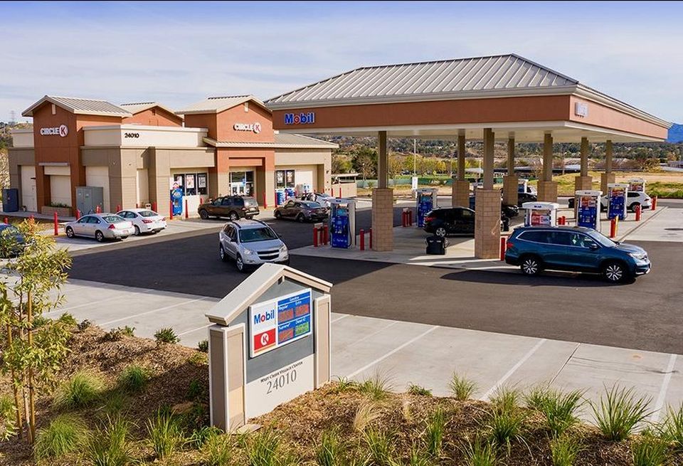 Circle K convenience store and gas station at 24010 Copper Hill Drive in Valencia