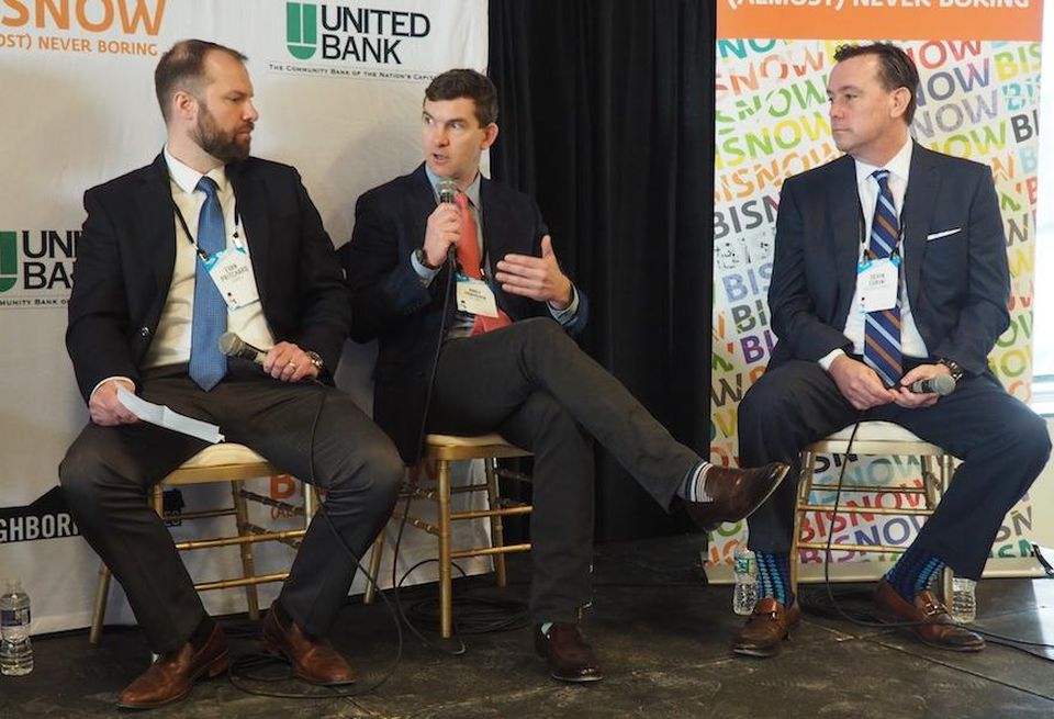 Venable's Evan Pritchard, JBG Smith's Andy Vanhorn, Regency Centers' Devin Corini
