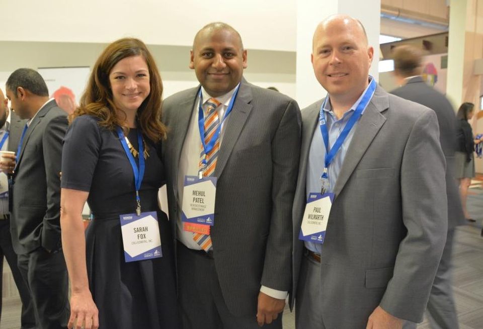 CallisonRTKL's Sarah Fox, Newcrestimage Management CEO Mehul Patel and CallisonRTKL's Paul Wilmarth