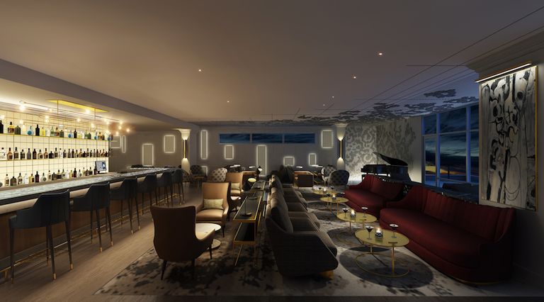 The Skybar on the hotel's top level will feature live, local music