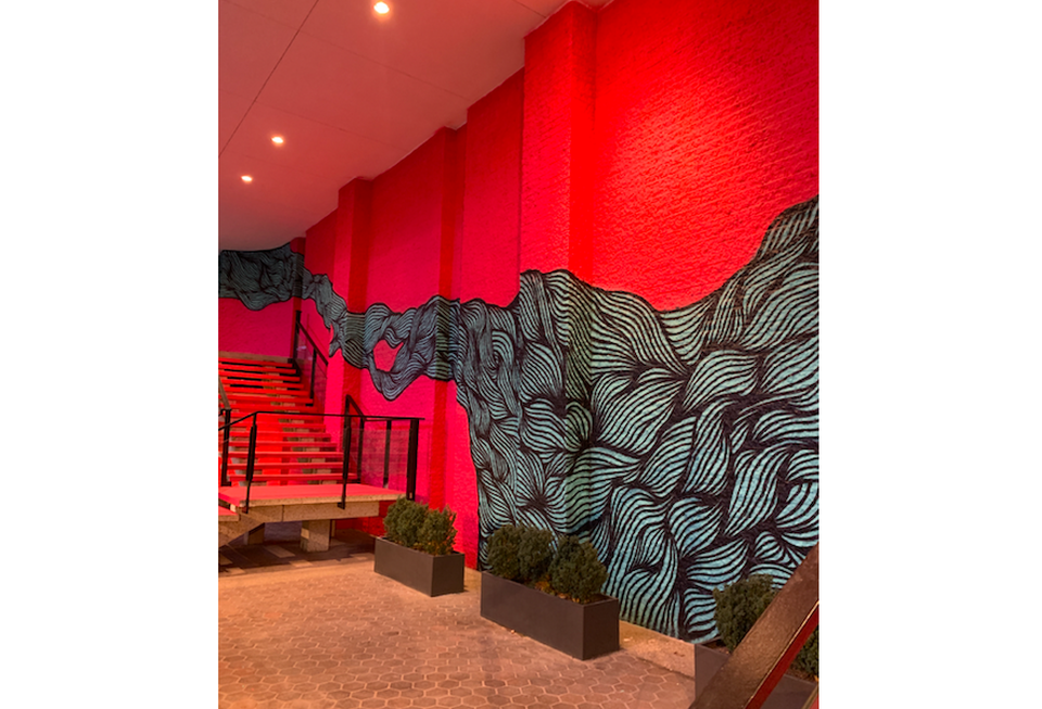 The Synetic Theater Mural