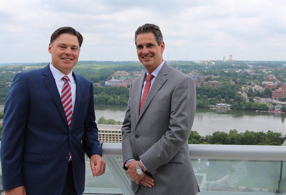 Monday Properties VP Brian Berry and President Tim Helmig