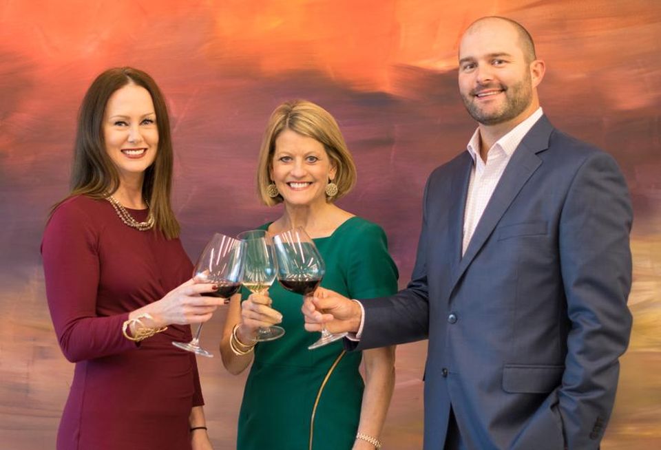 HALL Group leasing team of Cynthia Cowan, Kim Butler and Brad Gibson