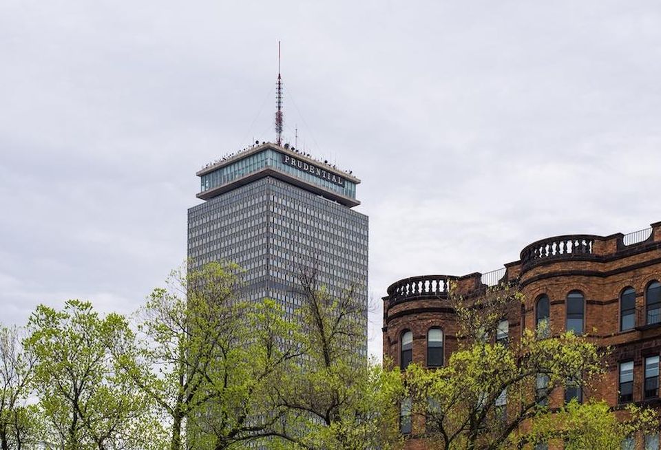 Boston's iconic Prudential Tower is the city's second-tallest building.