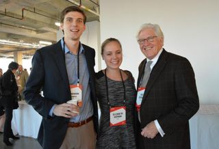 CBRE's Cameron Gosnell, Elizabeth Herman and Jack Gosnell
