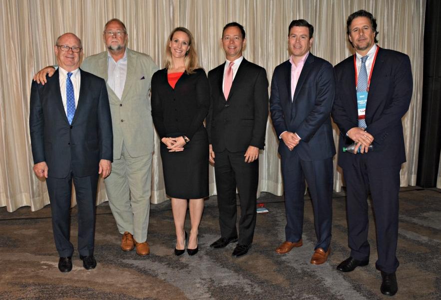 
Cityplace Co.'s Neal Sleeper, Gatehouse Capital's Marty Collins, Partner Engineering and Science Inc.'s Katrine Hansen, Mill Creek Residential Trust's Rick Perdue, Stoneleigh Cos.' Ryan Swingruber, De La Vega Development's Artemio De La Vega