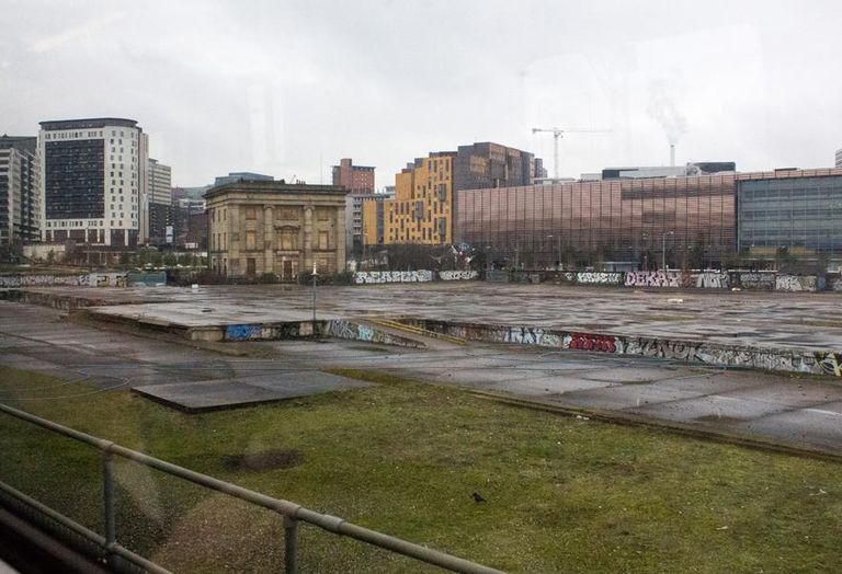 Curzon Street HS2 station site, Birmingham UK