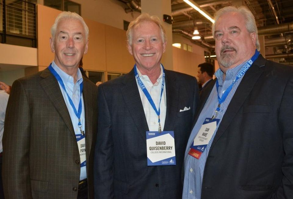 commonwealth title's David Payne, Colliers' David Quisenberry, Dreien Opportunity Partners CEO Sam Ware