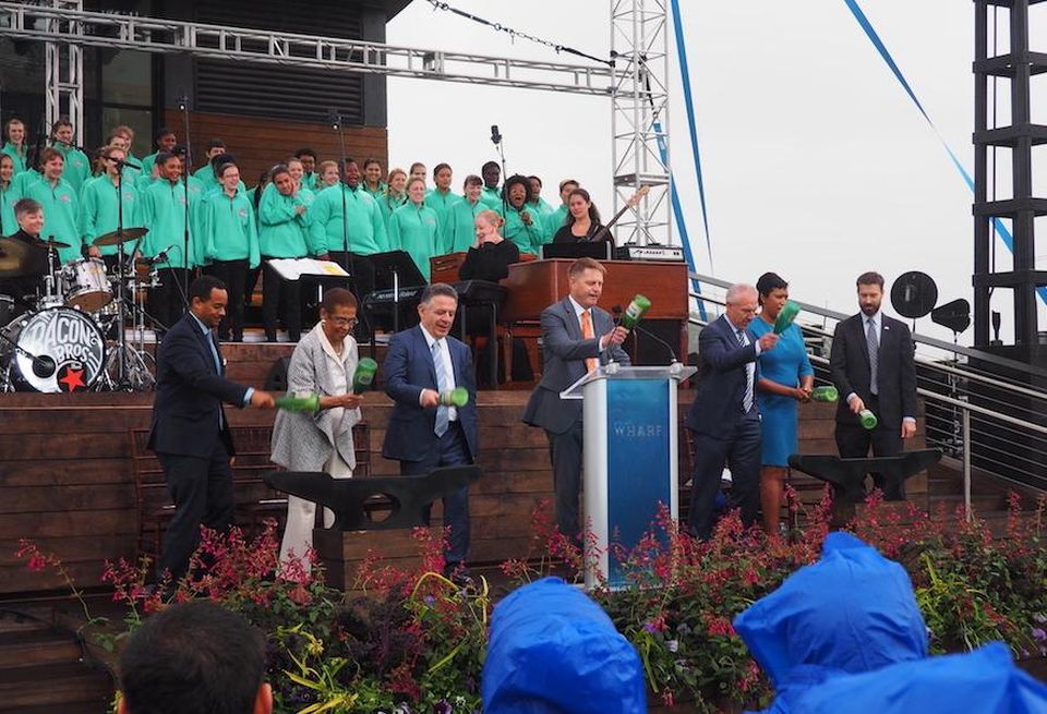 The Wharf Grand opening ceremoy