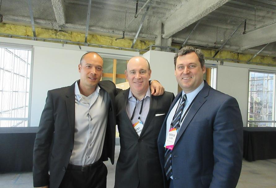 
Blackstone Managing Director Chris Graham; Lincoln Property Co SVP Kent Handleman; CBRE Global Investors Director of Acquisitions Gardner Ellner




