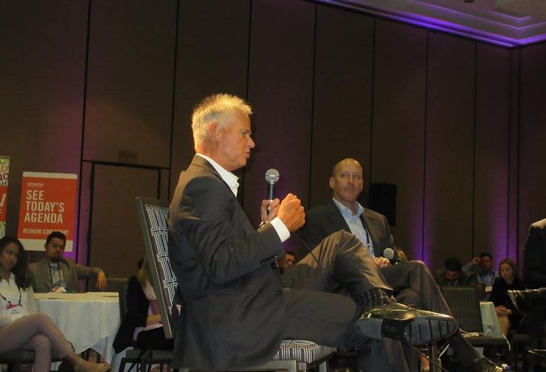 Capital Realty President Garry Adams and Federal Realty senior vice president Jeff Kreshek.