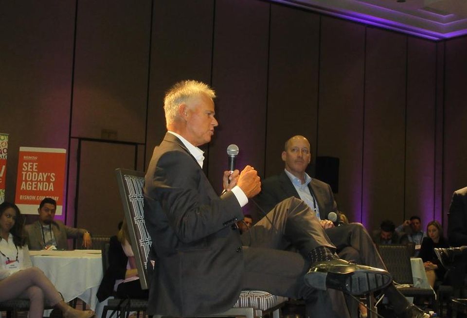 Capital Realty President Garry Adams and Federal Realty senior vice president Jeff Kreshek.