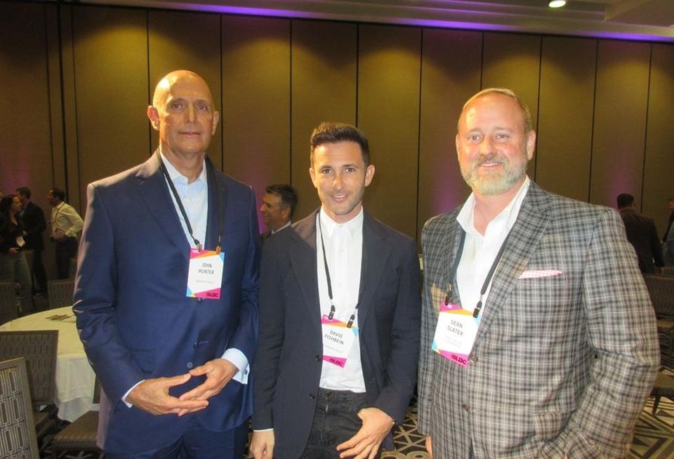 Majestic Realty Retail senior vice president John Hunter, The Runyon Group principal David Fishbein and Retail Design Collaborative principal Sean Slater
