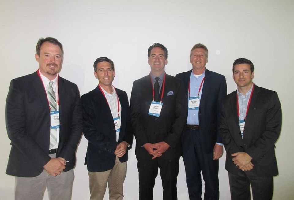 Ensemble Prinicipal Tyson Sayles, Raintree Partners Vice President of Development Rick Price, Stepp Commercial President Robert Stepp, moderator Studio One Eleven Senior Principal Michael Bohn and AndersonPacific Executive Vice President Ryan Altoon