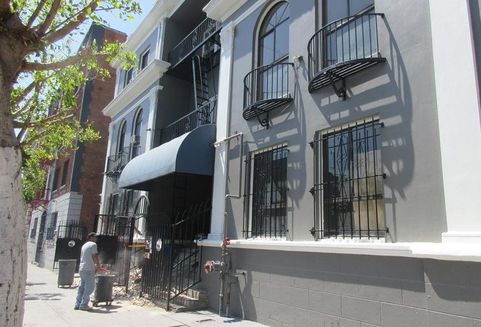 This 1920s building in Koreatown is being converted to apartments by Bernal Capital Group.