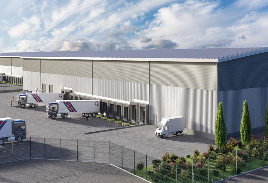 Academy Business Park,Knowsley, Merseyside,a 220,000 sq ft warehouse  next to the Amazon, QVC and Matalan hubs
