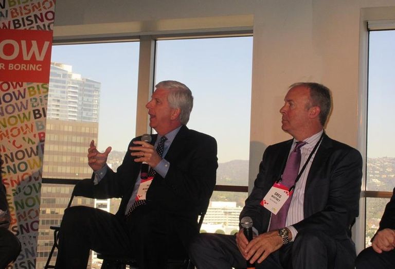 L.A. State of the Market:  CBRE managing director Patrick McRoskey and Wilson Meany director of development/retail Greg Whitney