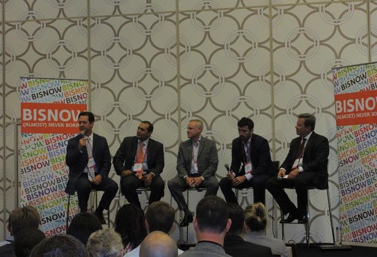 Newmark Knight Frank Executive Managing Director Bret Hardy, Dedeaux Properties CIO Matt Evans, Rexford Industrial CEO Howard Schwimmer, Duke Realty Vice President of Acquisitions and Dispositions Paul Jones and Greenberg Glusker Partner Kenneth Fields