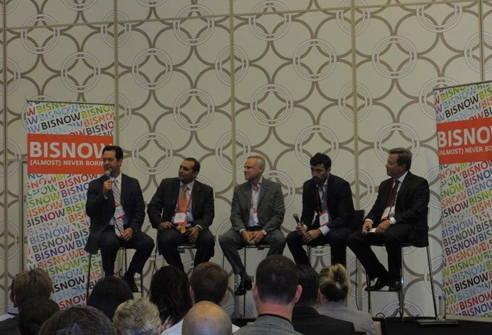 Newmark Knight Frank Executive Managing Director Bret Hardy, Dedeaux Properties CIO Matt Evans, Rexford Industrial CEO Howard Schwimmer, Duke Realty Vice President of Acquisitions and Dispositions Paul Jones and Greenberg Glusker Partner Kenneth Fields