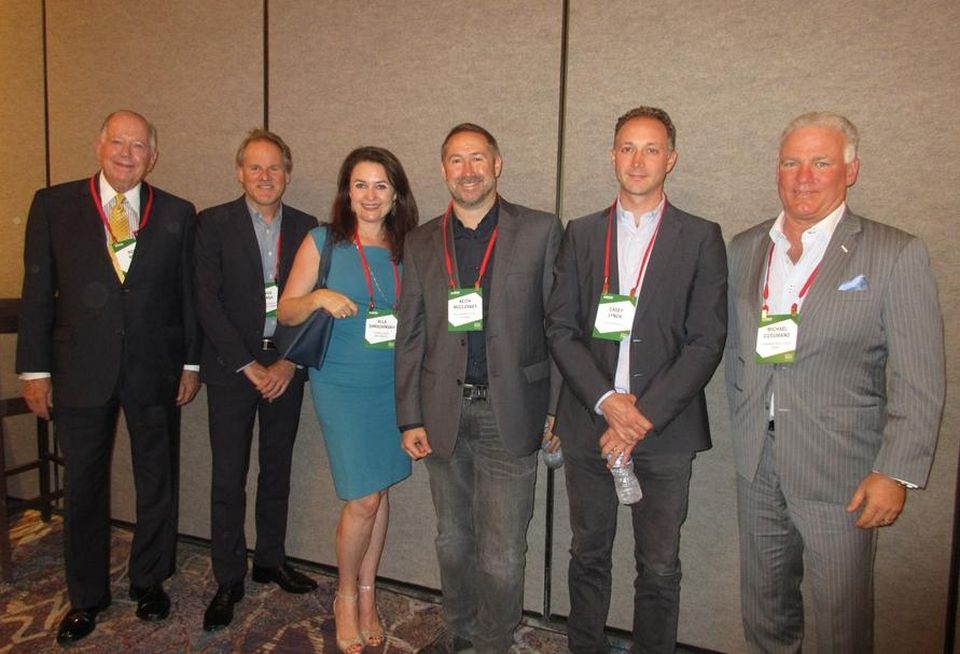 HED's Roy Reel, Carpenters/Contractors Cooperation Committee's David Kersh, Cypress Equity Investments' Alla Sorochinsky, KTGY Architecture + Planning's Keith McCloskey, LocalConstruct's Casey Lynch and Cusumano Real Estate Group's Michael Cusumano