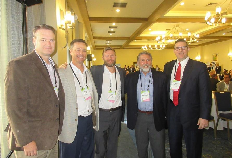OC Multifamily Event
 TruAmerica senior managing director Greg Campbell, Allen Matkins partner Bill Ahern, Walker & Dunlop vice president Mark Grace, Sares Regis president of multifamily investments Bill Montgomery and Berkadia partner Shane Shafer
