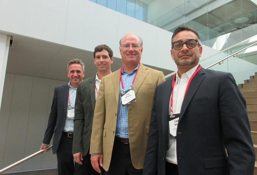 LRM Landscape Architecture's Charles Burton Elliott, The Dinerstein Companies' Josh Vasbinder, Embarcadero Capital Partners' Sam Hooker and 
Skidmore, Owings & Merrill LLP's Carlos Madrid III





